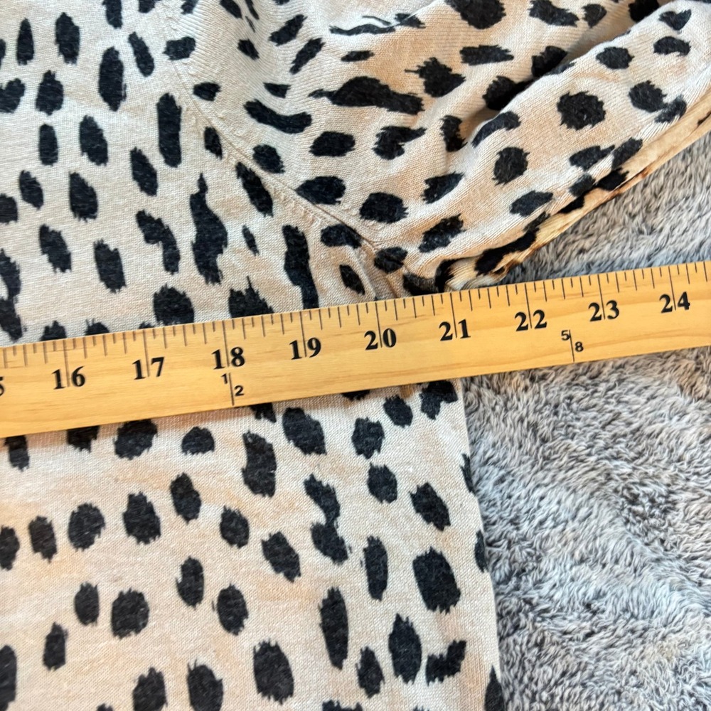 2 Chicos Womens Sweater Large Leopard Animal Print Bundle Classic Mob Wife 20115 - Picture 3 of 13